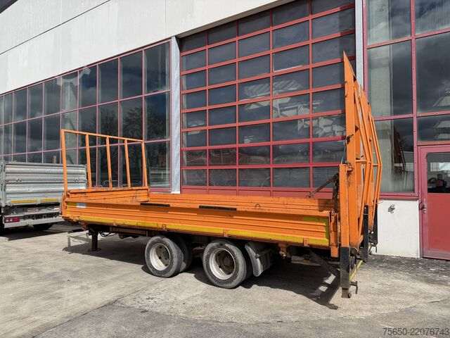 Remolque volquete Blomenroehr 896/14000  14 t Tandem 2 Seiten Kipper   Tieflader