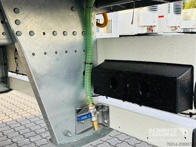 Reefer semitrailer Schmitz Cargobull Tiefkühler Standard Doppelstock Trennwand Rolltor