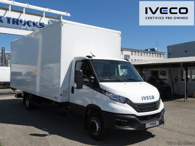 Dobozos furgon IVECO Daily 70C18HA8/P Koffer/LBW, Klima, NL 3228kg