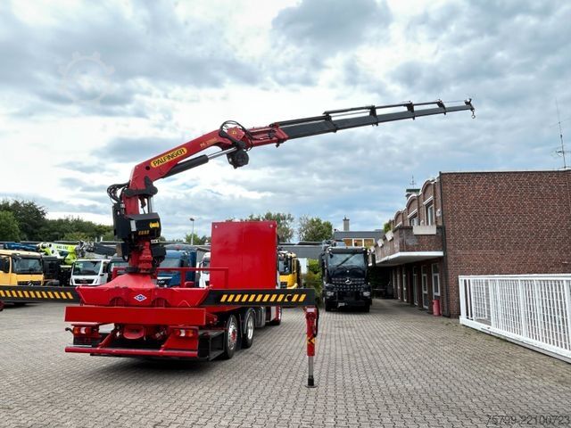 Jeřáb na nákladním automobilu MERCEDES-BENZ 2642 Pritsche Plattform BDF+PK 27000 Kran+Seilw.