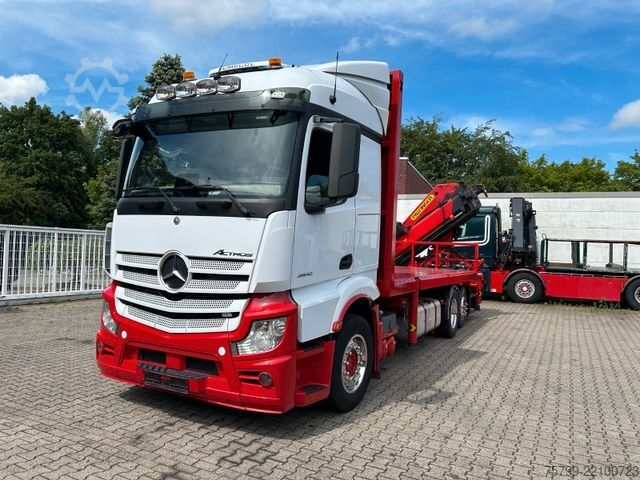 Jeřáb na nákladním automobilu MERCEDES-BENZ 2642 Pritsche Plattform BDF+PK 27000 Kran+Seilw.