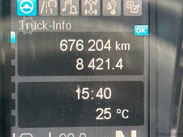 Jeřáb na nákladním automobilu MERCEDES-BENZ 2642 Pritsche Plattform BDF+PK 27000 Kran+Seilw.