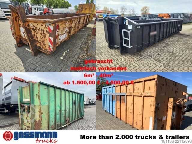 Autocamion cu cârlig pentru containere Iveco Stralis AD260S36 6x2/4, EEV, Meiller RK 20.70,