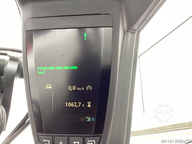 Elektrisk 4 -hjulig gaffeltruck Linde E40L-01/600 Container Version