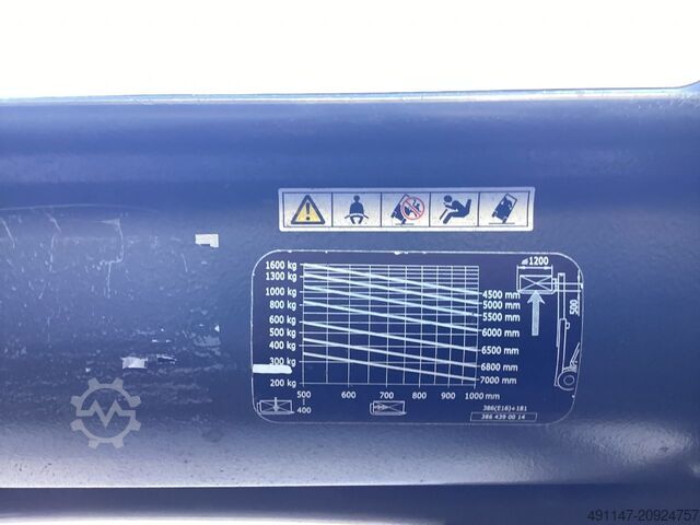 Elektrický 4kolový vysokozdvižný vozík Linde E16PH-02