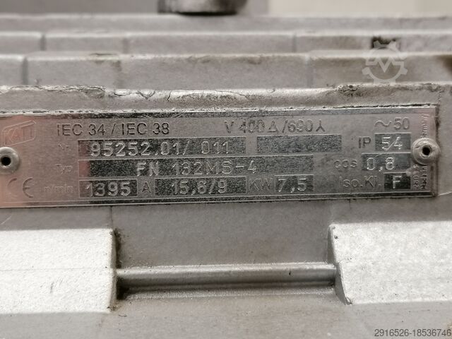 Rotary vane vacuum pump Busch RA 0255 D 5Z2 DFZZ