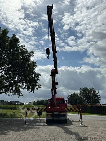 Kranwagen MAN F16 25.502 V10 PALFINGER PK52000 52TM CRANE/GRU...