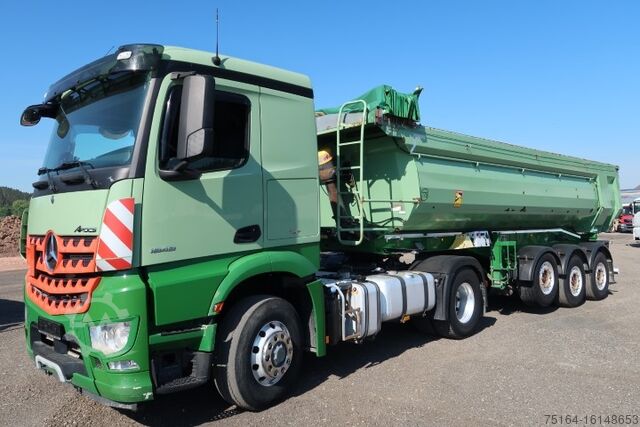 4x2 nyergesvontató Mercedes-Benz 1848 HAD 4x4 kompl. Zug Schwarzmüller SK