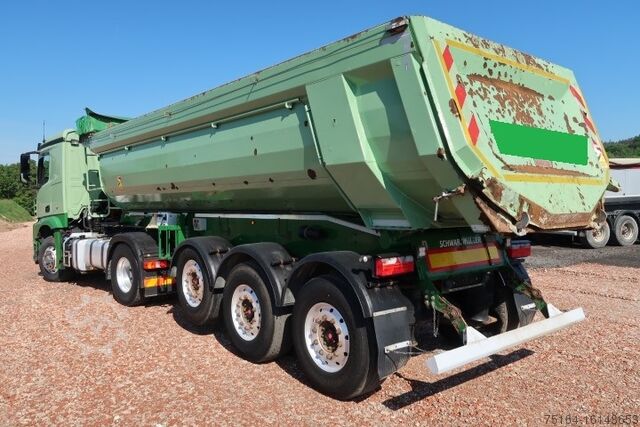 4x2 nyergesvontató Mercedes-Benz 1848 HAD 4x4 kompl. Zug Schwarzmüller SK