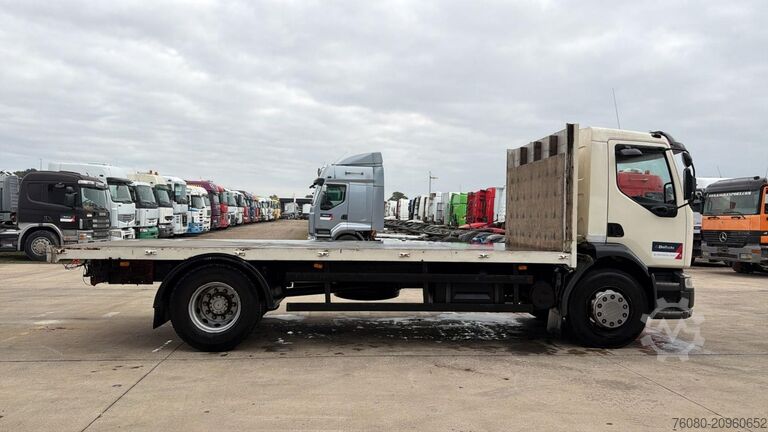 Platte bak Renault Midlum 270 (18 TONNES / BOITE MANUELLE / MANUAL...
