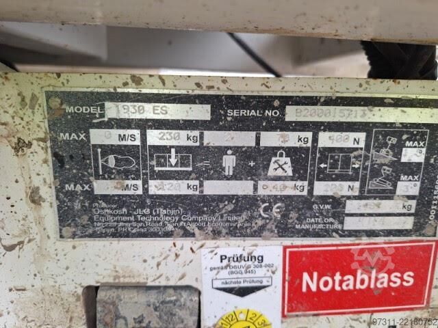 Ascensor cu foarfecă JLG 1930ES