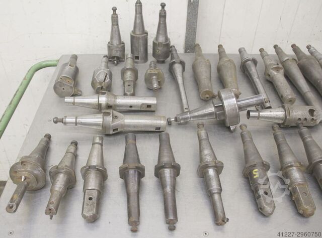 Drejehoved SK40 36 stk unbekannt Wellengrößen 30-125 mm