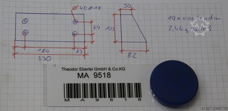 Kunststof unbekannt 123/330/H82 mm