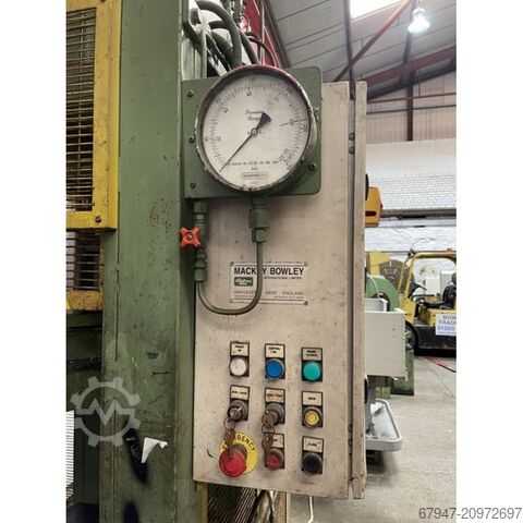 Mackey Bowley hydraulpress, kapacitet 100 ton, MACKEY BOWLEY PRESS