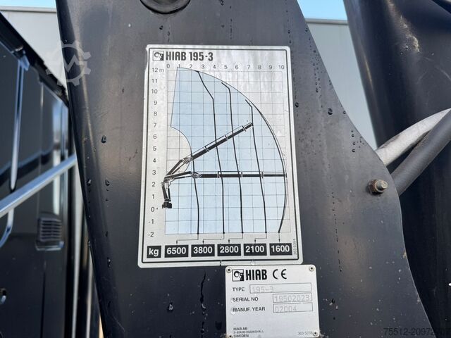 Kranbil Scania 124G 400 Torpedo / 6X2 / HIAB 195 / Retarder / ...