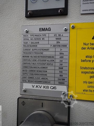 Vertikalsvarv EMAG VTC 100-4
