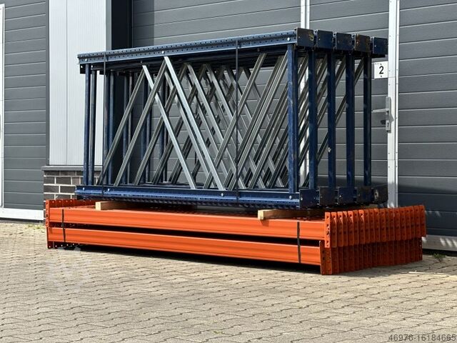 Palletstelling Stellingen hoogbouwmagazijn Mecalux / 25.3 lfm. / St.: 2.300x1.100mm / Tr.: 2.700 mm