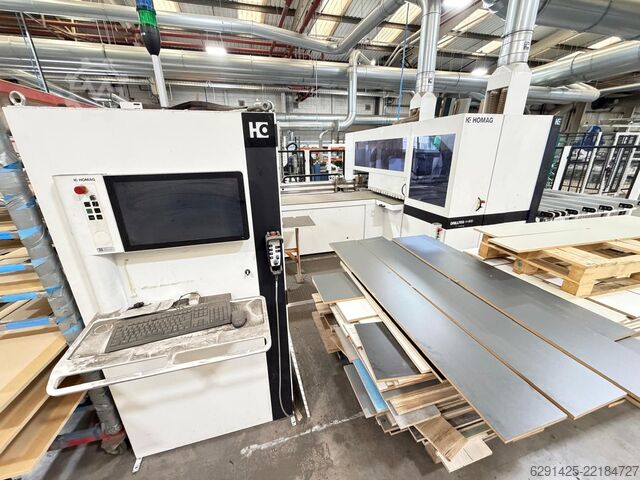 Máquina de flangear HOMAG DRILLTEQ H-600 / OPTIMAT BHX 500