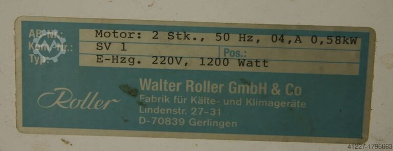Luftkühler Roller SV1