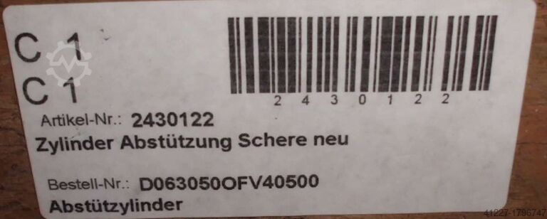 Hydraulische cilinder GSL German Standard Lift D0630500FV40500