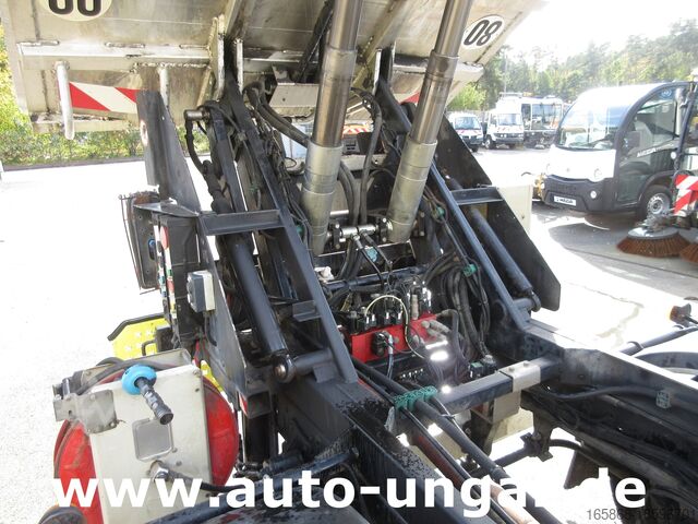 Çöp kamyonu Isuzu NPR 75 Müllwagen Provence Benne - Faun