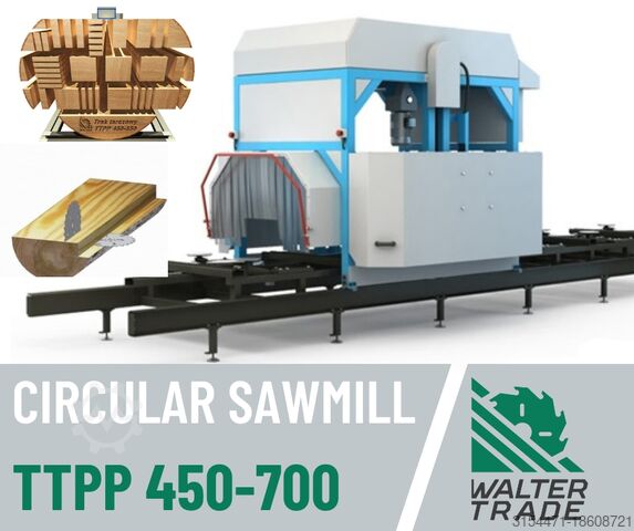 Dairesel kereste fabrikası Walter Circular sawmil TTPP 450-700