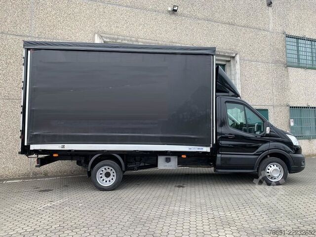 Transportador con plataforma y toldo Ford Transit 350 - Centina, con Porte