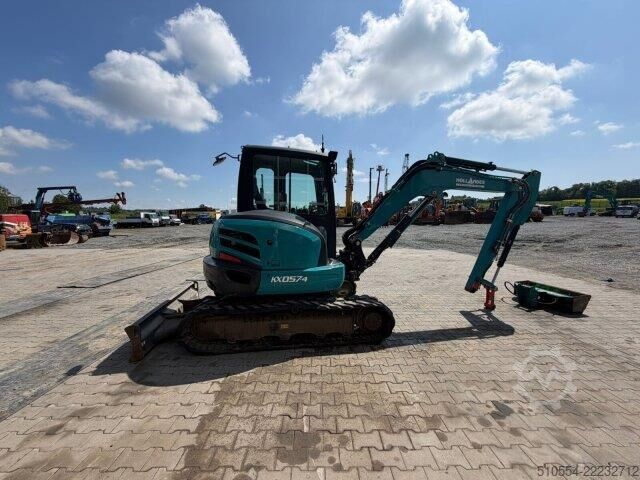 Minibagr Kubota KX 057-4 /Planierschild/Schwenklöffel Minibagger