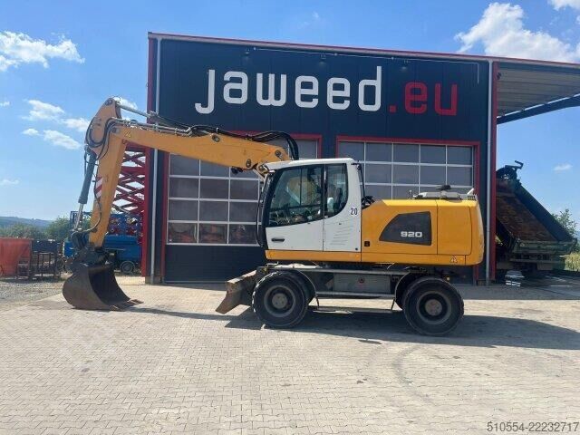 Tekerlekli ekskavatör Liebherr A 920 Litronic Mobilbagger
