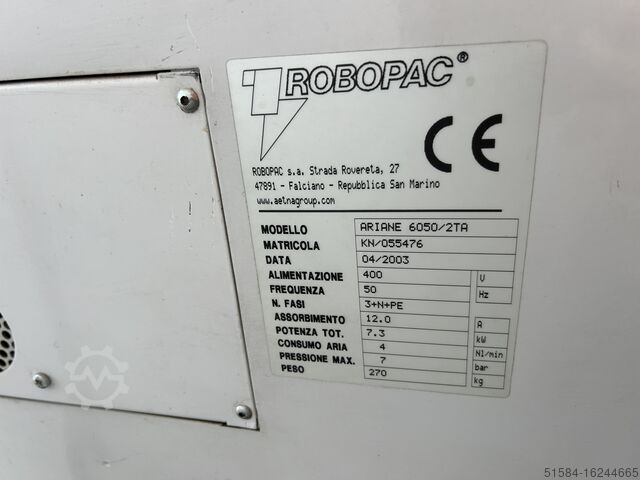 Maszyna pakująca Robopac Ariane 6050/2TA