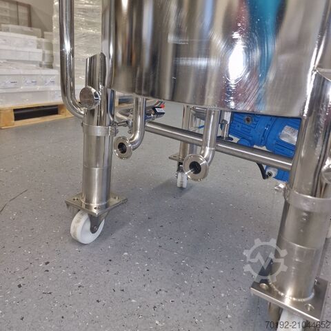 Cuve sous pression mobile de 280 litres en V4A, chauffable/réfrigérable, avec agitateur à hélice MAVAG Verfahrenstechnik AG B0109