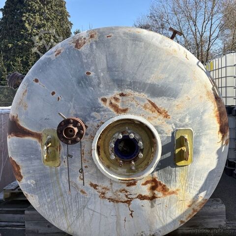 Réacteur émaillé Tycon de 8 250 litres chauffant/refroidissant avec agitateur à ancre Tycon B0105