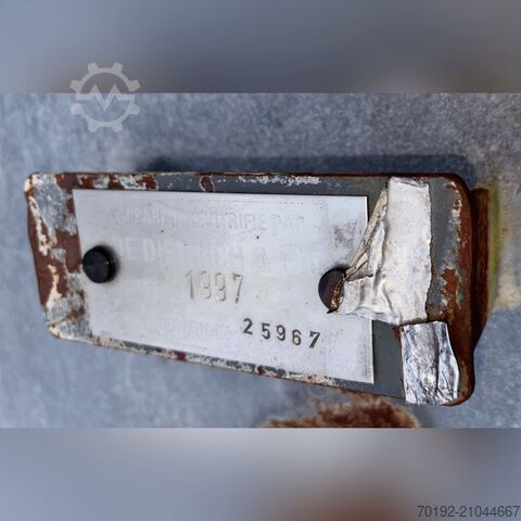 Réacteur émaillé Tycon de 8 250 litres chauffant/refroidissant avec agitateur à ancre Tycon B0105