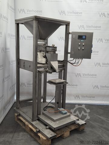 Weger vulmachine afweegmachine trilgoot  
