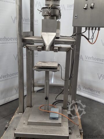 Weger vulmachine afweegmachine trilgoot  