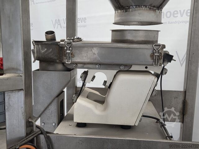 Weger vulmachine afweegmachine trilgoot  
