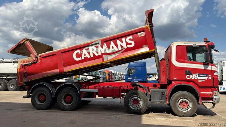 Skraldevogn Scania G 400 (GRANDES EJES / BELGIAN TRUCK / COCHE BEL...