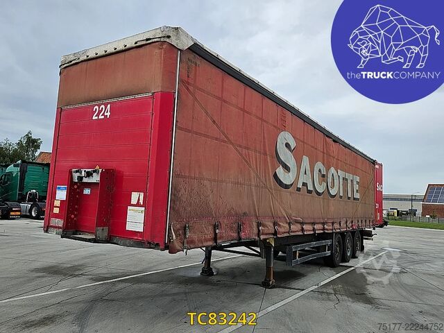 Skjutbara presenningar Schmitz Cargobull 