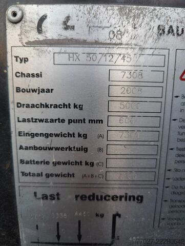 Seitenstapler Baumann zijlader / sideloader HX 50/12/45 5000 kg