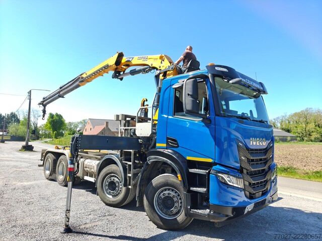  Iveco X-WAY 460 !!PROMO!! Hooklift + Crane Copma 208