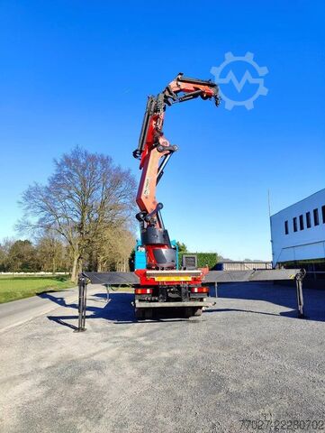 Kranwagen Mercedes-Benz Actros 4151 V8 8x4 Dakdekkerskraan / montagekra...