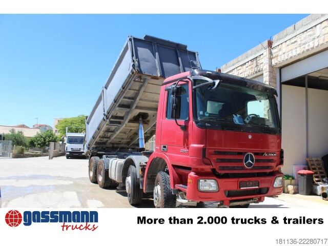 Kipper LKW Mercedes-Benz Actros 3241 B 8x4/4, Wechselsystem