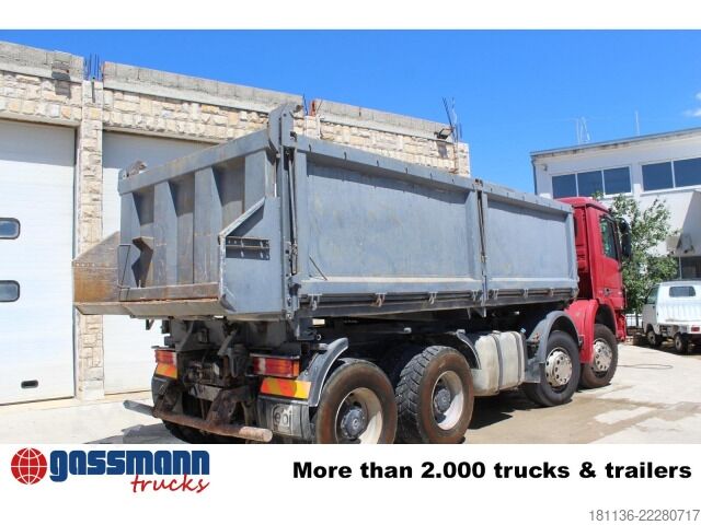 Kipper LKW Mercedes-Benz Actros 3241 B 8x4/4, Wechselsystem
