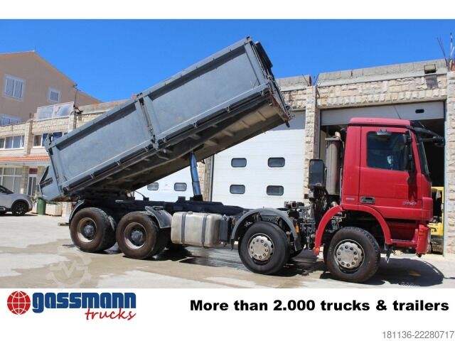 Kipper LKW Mercedes-Benz Actros 3241 B 8x4/4, Wechselsystem
