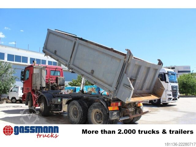 Kipper LKW Mercedes-Benz Actros 3241 B 8x4/4, Wechselsystem
