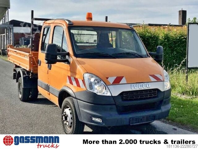 Transporter mit Kipper Iveco Daily 70C17 4x2 Doka