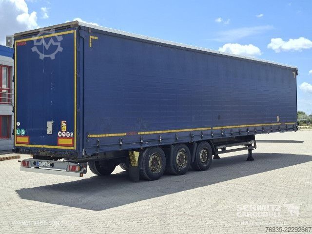 Otevřený návěs s plachtou Kögel Curtainsider Mega