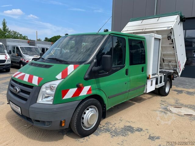 Furgoneta doble cabina Ford Transit FT 460 2.4 TDCI 3S-Kipper AHK 3T