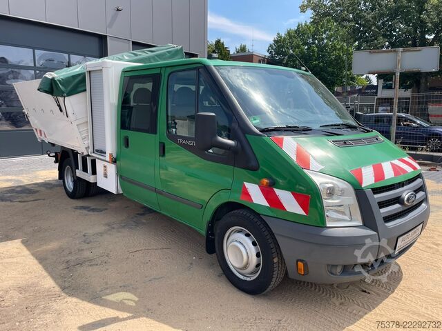 Furgoneta doble cabina Ford Transit FT 460 2.4 TDCI 3S-Kipper AHK 3T