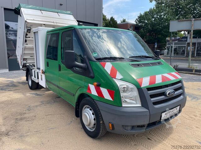 Furgoneta doble cabina Ford Transit FT 460 2.4 TDCI 3S-Kipper AHK 3T